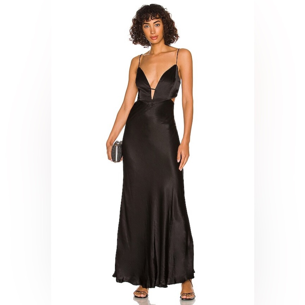 Bardot Karlotta Slip Dress in Black